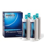MARK3 VPS Impression Material Light Body Fast Set 4 x 50ml Cartridges 3011 - €32,20 EUR