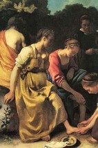 Diana and Her Nymphs by Johannes Vermeer - Art Print - £17.37 GBP+