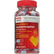 CVS Health Extra Strength Acetaminophen Pain Reliever &amp; Fever Reducer 50... - €8,48 EUR