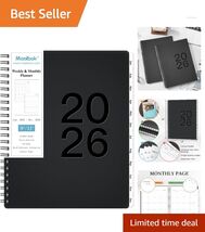 2026 Weekly &amp; Monthly Organizer - Spacious 9" x 11" with Holidays Reference - $12.82