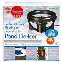 K&amp;H Pet Thermo-Pond Perfect Climate Deluxe Pond De-Icer - 250 watt - £50.56 GBP