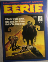 EERIE #25 (1974) Australian edition Warren B&amp;W horror comics magazine FINE+ - £31.13 GBP