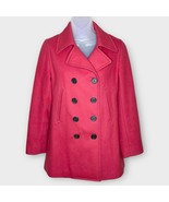 J. CREW rusty orange/red Wool blend Peacoat size xs fall winter preppy - $1,027.62 MXN