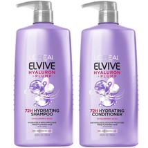 Elvive Hyaluron Plump Shampoo and Conditioner Set for Dehydrated D - £28.46 GBP