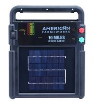 American FarmWorks ESP10MN2-AFW 10-Mile Solar-Powered Electric Fence Ene... - $324.67