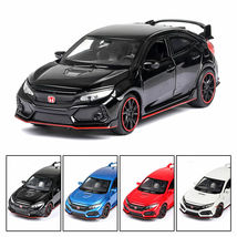 Honda Civic Type R 1:32 Scale Model Car Diecast Toy Vehicle Collection G... - £29.88 GBP