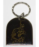 DC Comics Batman Dark Knight Silhouette Image Metal Enamel Key Chain 198... - £5.86 GBP