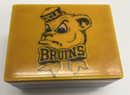 Reuge UCLA Bruins Los Angeles Music Box Go on Bruins Joe Bruin Mascot - $870.21