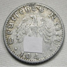 1941-G Germany 50 Reichspfennig FINE Coin AE427 - $9.75