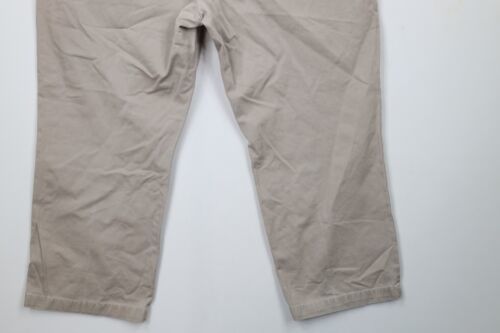 Vineyard Vines Mens 40x26 Faded Club Wide Leg Chino Pants Trousers Beige Cotton Item image 12