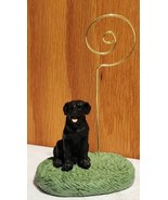 Conversation Concepts Black Labrador Resin Memo/Photo Holder - $10.79