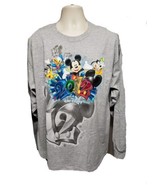 2012 Walt Disney World Adult Gray XL Long Sleeve TShirt - £14.79 GBP