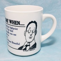 It’s A Murphy Day When…80’s New York humor gift mug Mr. Murphy JEB CORP 81 - £4.72 GBP