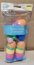 Easter Egg 1 1/2&quot; x 2&quot; Snap Together Multicolor Bold Bright Dark 12ea Tr... - £1.99 GBP