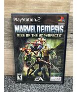Marvel Nemesis Rise Of The Imperfects (Sony Playstation 2 PS2) CIB Complete - $545.46 MXN