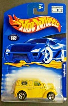 2002 - Anglia Panel Toy Truck Hot Wheels Yellow 097 Delivery Truck  HW7 - £9.50 GBP