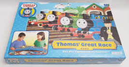 Thomas &amp; Friends Thomas&#39; Great Race Game Race to Finish Line Briarpatch New - £31.02 GBP