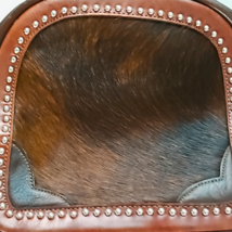 American West Genuine Leather and Hair On Cowhide Brown image 2