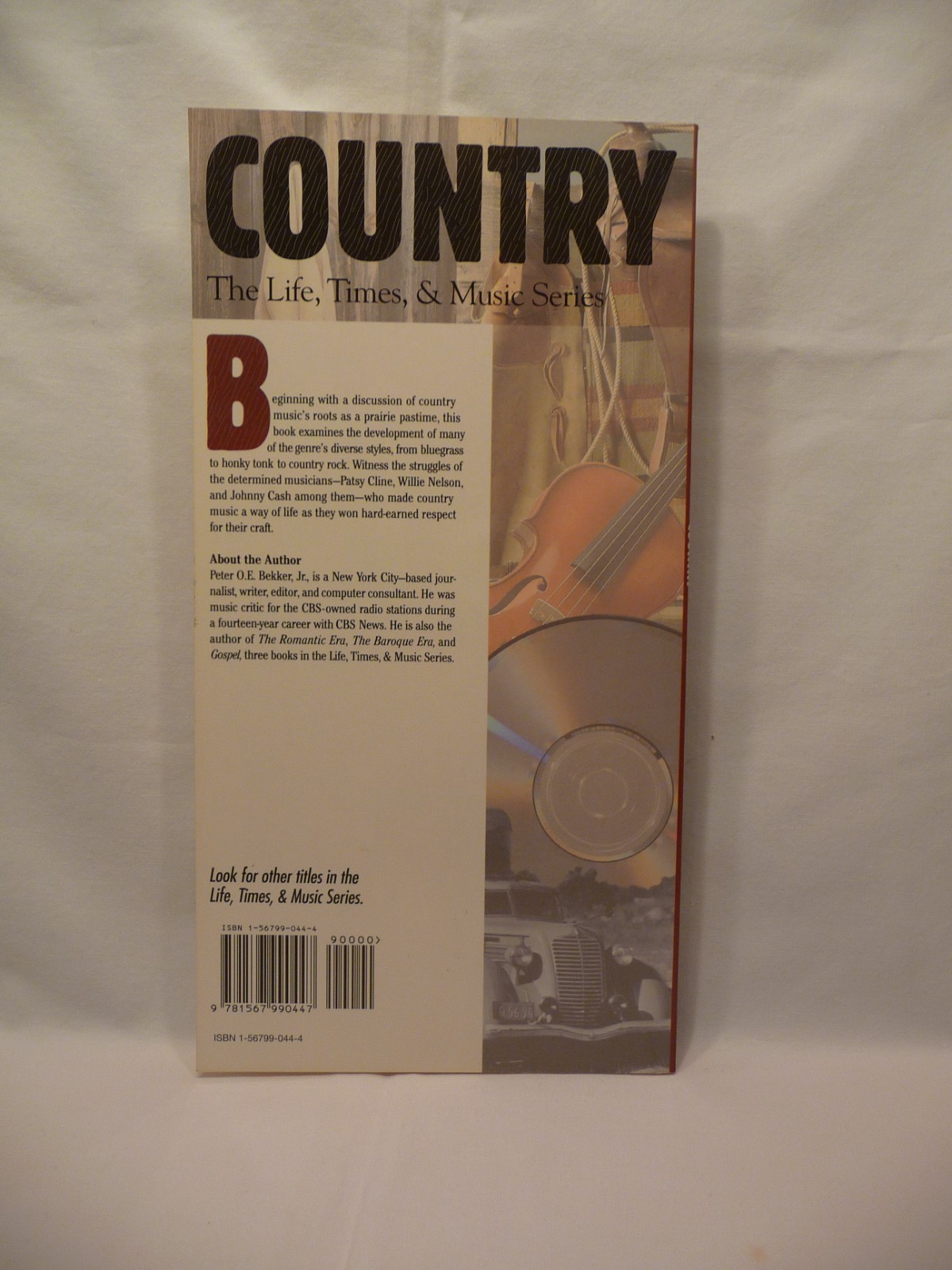 Country, the Life, Times, & Music Series pictorial booklet Item image 2