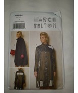 Vogue V8934 Coat Jacket Marcy Tilton Sewing Pattern Sizes XSM-S-M UC FF OOP - £15.46 GBP