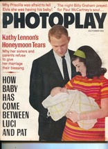 Photoplay-Luci&amp;Pat Nugent-Elvis Presley-Walter Matthau-Robert Vaughn-Oct-1967 - £34.54 GBP