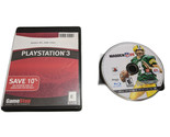 Madden 2009 Sony PlayStation 3 Disk and Case Gamestop Case - £4.30 GBP