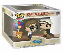Funko Pop! Disney UP! Carl &amp; Ellie with Balloon Cart Box Lunch Exclusive #1152 - £43.24 GBP