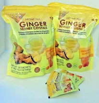 2 BAGS Ginger Honey Crystals Instant Tea by Prince of Peace 30 sachets x2 = 60 - £18.98 GBP