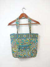 Vera Bradley &quot;Peacock Betsy&quot; Patter Tote Shoulder Bag Large Purse Green ... - $19.34