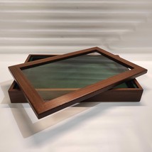 Wood and glass display for shells, fossils, knives or other Altezz...-
show o... - £82.92 GBP
