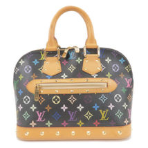 Auth Louis Vuitton Monogram Multi Color Alma PM Hand Bag Noir M92646 Used F/S - £1,545.14 GBP