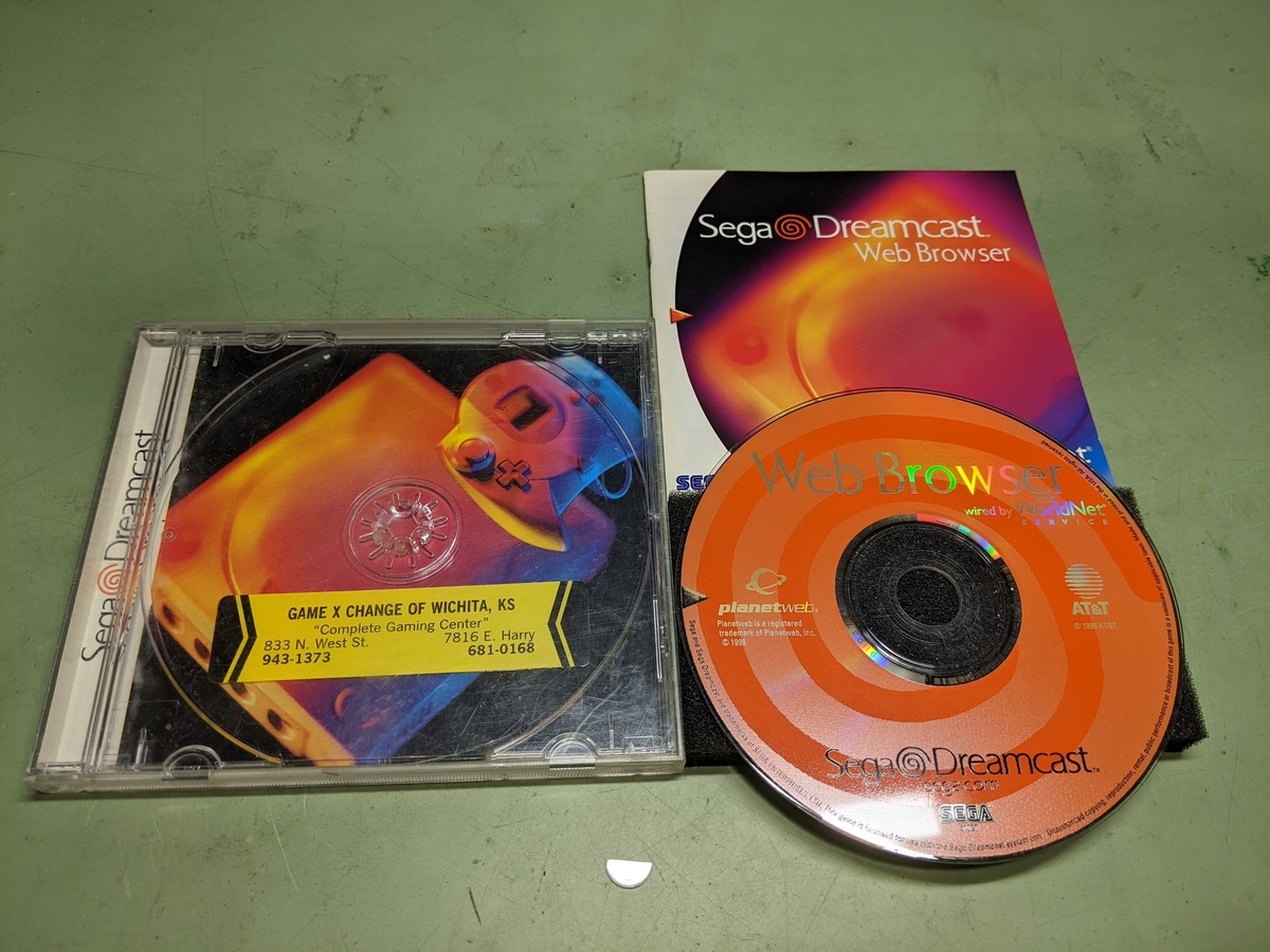 Web Browser Sega Dreamcast Complete in Box - $5.15