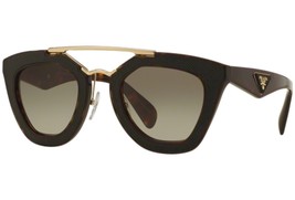 Prada PR14SS 2AU4M1 Ornate Sunglasses Havana Frame Green 49mm Lens - $750.00