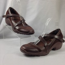 Skechers Women&#39;s Brown Faux Leather  Shape Ups XW Hyperactive Shoes Sz 8.5 - £23.72 GBP