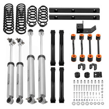 BFO 4&quot; Lift Kit w/ Shocks Absorbers For Jeep Wrangler TJ 4WD 2003 2004 2005 2006 - £400.02 GBP