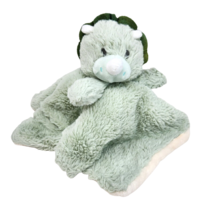 Kellytoy Baby Green Dinosaur Security Blanket Stuffed Animal Plush Soft Rattle - £29.61 GBP