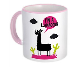 I Am A Llamacorn Unicorn Cactus Llama : Gift Mug Funny Humor Art Print Magic Wor - £12.70 GBP