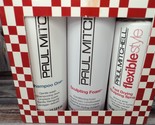 Paul Mitchell Fab Favorites Gift Set 3-Pack - Shampoo One Sculpting Foam... - $72.55