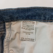 Denim Riders Women's Size 16M Blue Straight Leg Cotton Blend Denim Jeans (34×30) image 4