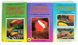 Lot of 3 Paperbacks A Complete Introduction Marine Aquariums Corydoras Comm Aq.. - £10.03 GBP