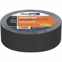 P-628 Professional Coated 2&quot; Gaffer&#39;S Tape, Black, 48Mm X 50M - £64.78 GBP