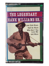 Hank Williams Sr.- The Legendary, Self Titled (Cassette Tape) 1987 Polygram - £3.31 GBP