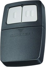 Clicker Universal Garage Door Remote Control KLIK1U Chamberlain 2-Button Opener - £34.13 GBP