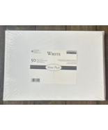 Vintage - THE PAPER COMPANY 50 CARDS &amp; ENVELOPES, White - $233.24 MXN