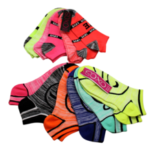 12 Pairs SOXO Women’s No Show Ankle Socks Trendy Spring Summer Colors Si... - $12.86