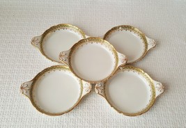 GDA Limoges France EMPIRE WREATH Augratin Dishes Handled Bowls ~ Set of 5 - £30.06 GBP