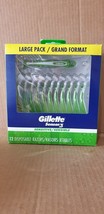 Gillette Sensor3 Sensitive Disposable Razors Large Pk, 12 Ct, Green/Whit... - $18.23
