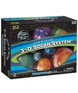Glowing 3D Solar System Hang From Ceiling Bedroom Decor Science Project - £28.44 GBP