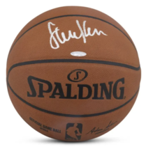 Steve Kerr Autographed Chicago Bulls Official Game Spalding Basketball UDA - £492.03 GBP