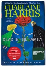 Charlaine Harris Dead In Family Signed 1ST Edition 2010 Vampires Mystery Hc - £17.80 GBP